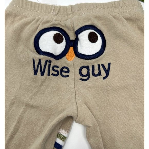 Baby Boy's-Sweatpants & Body Suit & Fleece Pants & Flannel Shirt - Size 3-6 M - Picture 4 of 8